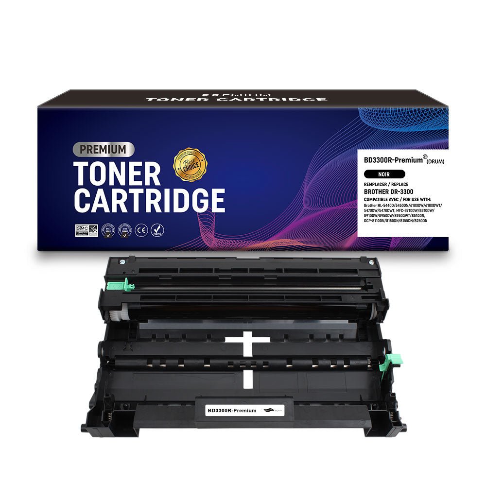 Cartouche de toner Reman Brother DR-3300 Noir 30000pages - KERA FRANCE Cartouche de toner Reman Brother DR-3300 Noir 30000pages - KERA FRANCE